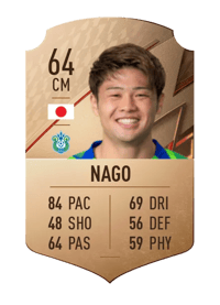 Shintaro Nago Rare 64 OVR
