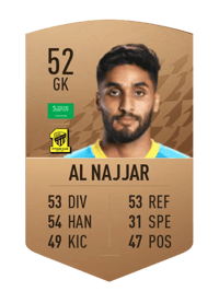 Rakan Al Najjar Common 52 OVR