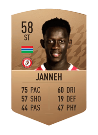 Saikou Janneh Common 58 OVR