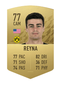 Giovanni Reyna Common 77 OVR