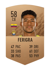 Erick Ferigra Common 58 OVR