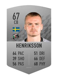Gustav Henriksson Common 67 OVR