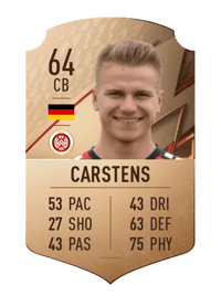 Florian Carstens Rare 64 OVR