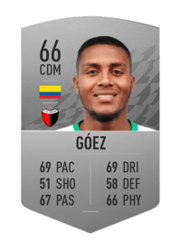 Yéiler Góez Common 66 OVR