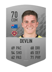 Cameron Devlin Common 70 OVR