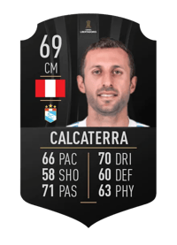 Horacio Calcaterra CONMEBOL LIBERTADORES 69 OVR