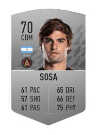 Santiago Sosa Common 70 OVR