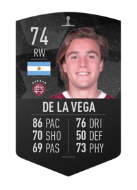 Pedro De la Vega CONMEBOL SUDAMERICANA 74 OVR
