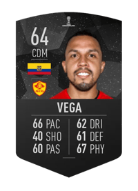Edison Vega CONMEBOL SUDAMERICANA 64 OVR