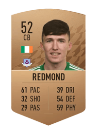 Joe Redmond Common 52 OVR