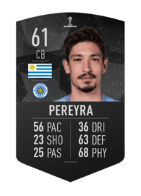 Joaquín Pereyra CONMEBOL SUDAMERICANA 61 OVR