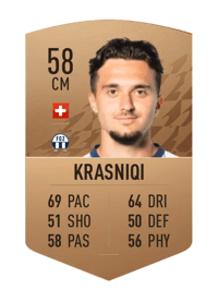 Bledian Krasniqi Common 58 OVR