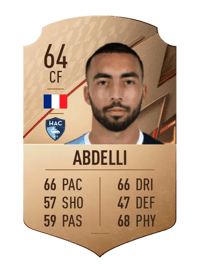 Himad Abdelli Rare 64 OVR