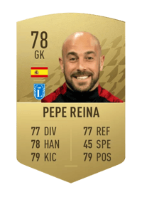 Pepe Reina Common 78 OVR