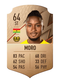 Mamudu Moro Rare 64 OVR