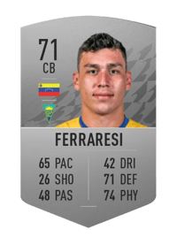 Nahuel Ferraresi Common 71 OVR