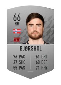 Sondre Bjørshol Common 66 OVR