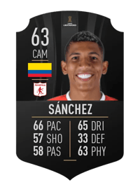 Luis Sánchez CONMEBOL LIBERTADORES 63 OVR