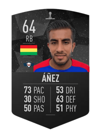 Carlos Áñez CONMEBOL SUDAMERICANA 64 OVR