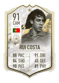 Rui Costa Prime Icon Moments 91 OVR