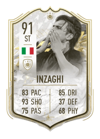 Filippo Inzaghi Prime Icon Moments 91 OVR