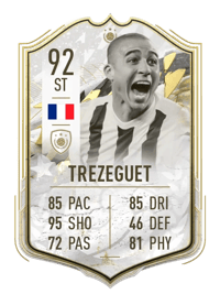 David Trezeguet Prime Icon Moments 92 OVR