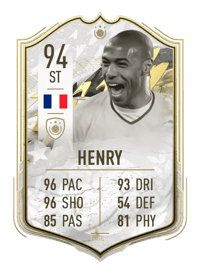 Thierry Henry Prime Icon Moments 94 OVR
