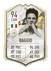 Roberto Baggio Prime Icon Moments 94 OVR