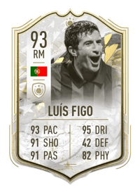 Luís Figo Prime Icon Moments 93 OVR