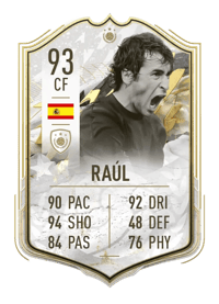 Raúl Prime Icon Moments 93 OVR