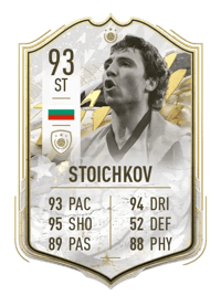 Hristo Stoichkov Prime Icon Moments 93 OVR