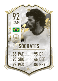 Sócrates Prime Icon Moments 92 OVR