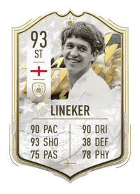 Gary Lineker Prime Icon Moments 93 OVR