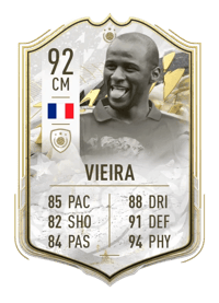 Patrick Vieira Prime Icon Moments 92 OVR