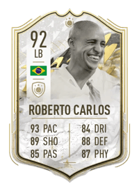 Roberto Carlos Prime Icon Moments 92 OVR