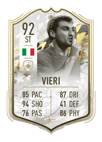 Christian Vieri Prime Icon Moments 92 OVR