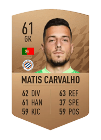Matis Carvalho Common 61 OVR