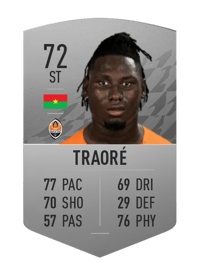 Lassina Traoré Common 72 OVR