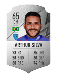 Arthur Silva Rare 65 OVR