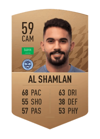 Rakan Al Shamlan Common 59 OVR