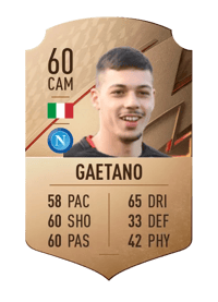 Gianluca Gaetano Rare 60 OVR