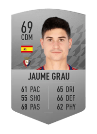Jaume Grau Common 69 OVR