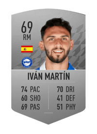 Iván Martín Common 69 OVR