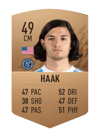 Justin Haak Common 49 OVR