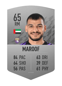 Jamal Maroof Common 65 OVR