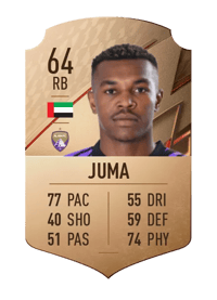 Saeed Juma Rare 64 OVR