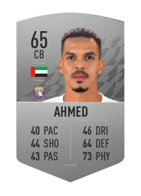 Ismail Ahmed Common 65 OVR