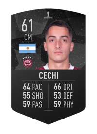 Ignacio Cechi CONMEBOL SUDAMERICANA 61 OVR