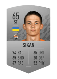 Danylo Sikan Common 65 OVR