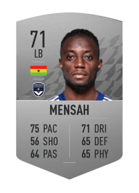 Gideon Mensah Common 71 OVR